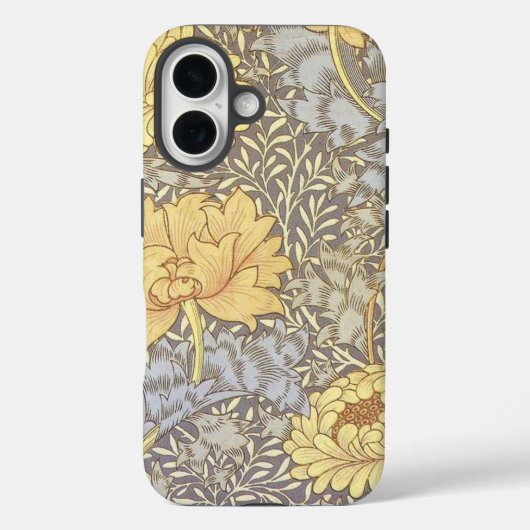William Morris Chrysanthemum Moeder Bloemen Case-Mate iPhone Case (Achterkant)