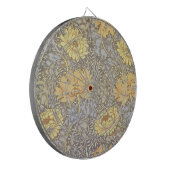 William Morris Chrysanthemum Moeder Bloemen Dartbord (Voorkant Links)
