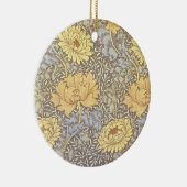 William Morris Chrysanthemum Moeder Bloemen Keramisch Ornament (Rechts)