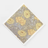 William Morris Chrysanthemum Moeder Bloemen Servet (Hoek)