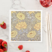 William Morris Chrysanthemum Moeder Bloemen Servet (Insitu)