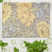 William Morris Chrysanthemum Moeder Bloemen Theedoek (Gevouwen)