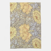 William Morris Chrysanthemum Moeder Bloemen Theedoek (Verticaal)