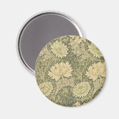 William Morris Chrysanthemum Moeder Magneet (Voorkant / Achterkant)
