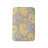 William Morris Chrysanthemum Mum Bloemen Badmat (Voorkant Verticaal)