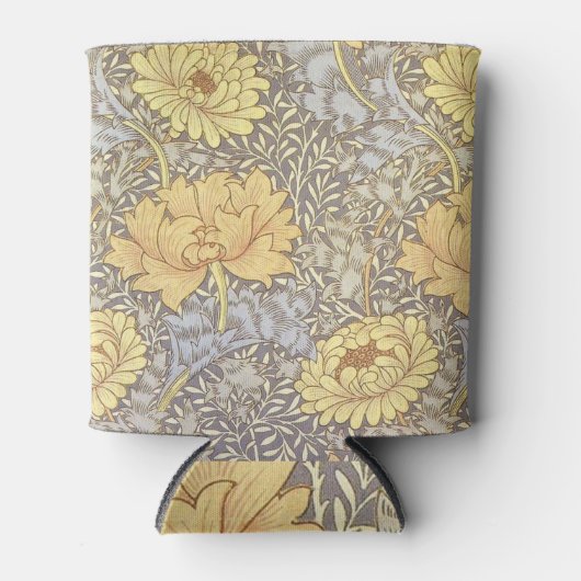 William Morris Chrysanthemum Mum Bloemen Blikjeskoeler (Voorkant)