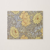 William Morris Chrysanthemum Mum Bloemen Legpuzzel (Horizontaal)