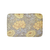 William Morris Chrysanthemum Mum Flowers Badmat (Voorkant)