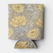 William Morris Chrysanthemum Mum Flowers Blikjeskoeler (Voorkant)