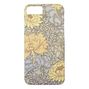 William Morris Chrysanthemum Mum Flowers Case-Mate iPhone Case