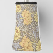 William Morris Chrysanthemum Mum Flowers Golfheadcover (Draai 90)