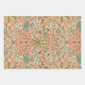 William Morris Chrysanthemum Mum Flowers Inpakpapier Vel (Voorkant 3)