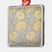 William Morris Chrysanthemum Mum Flowers Metalen Ornament (Links)