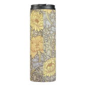 William Morris Chrysanthemum Mum Flowers Thermosbeker (Achterkant)