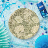 William Morris Chrysanthemum papier borden Papieren Bordje (Feest)