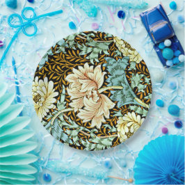 William Morris - Chrysanthemum Papieren Bordje