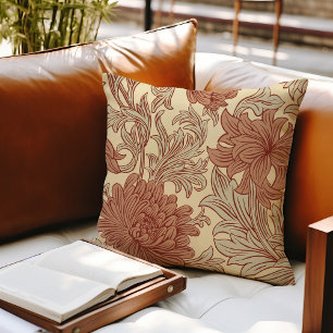 William Morris Chrysanthemum Patroon Worp Kussen