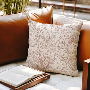 William Morris Chrysanthemum Patroon Worp Kussen