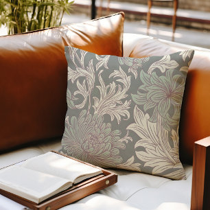 William Morris Chrysanthemum Patroon Worp Kussen