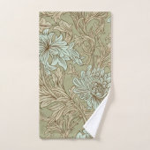 William Morris Chrysanthemum Pattern Bath Towel Se Bad Handdoek (Handdoek)