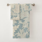 William Morris Chrysanthemum Pattern Bath Towel Se Bad Handdoek (Insitu)