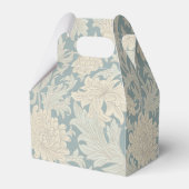 William Morris Chrysanthemum Pattern Bedankdoosjes (Achterkant)