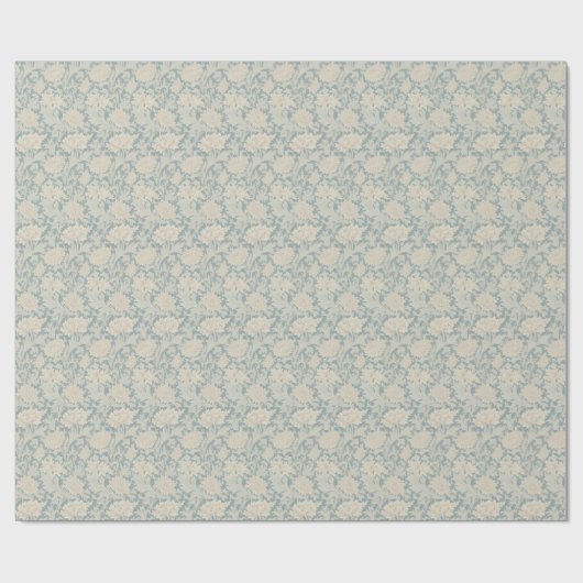 William Morris Chrysanthemum Pattern Cadeaupapier (Vlak)