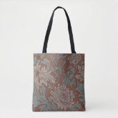 William Morris Chrysanthemum Pattern Canvas tas (Voorkant)