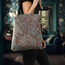William Morris Chrysanthemum Pattern Canvas tas