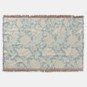 William Morris Chrysanthemum Pattern Deken (Voorkant)