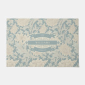 William Morris Chrysanthemum Pattern Deurmat (Voorkant)