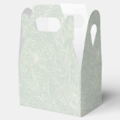 William Morris Chrysanthemum Pattern Favor Box Bedankdoosjes (Geopend)