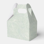 William Morris Chrysanthemum Pattern Favor Box Bedankdoosjes (Voorkant Zijde)