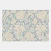 William Morris Chrysanthemum Pattern Inpakpapier Vel (Voorkant 3)