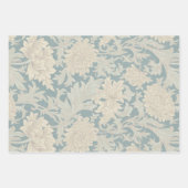 William Morris Chrysanthemum Pattern Inpakpapier Vel (Voorkant 2)