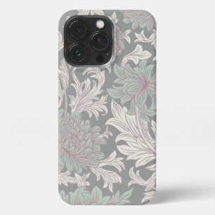 William Morris Chrysanthemum Pattern iPhone Case 13 Pro Hoesje
