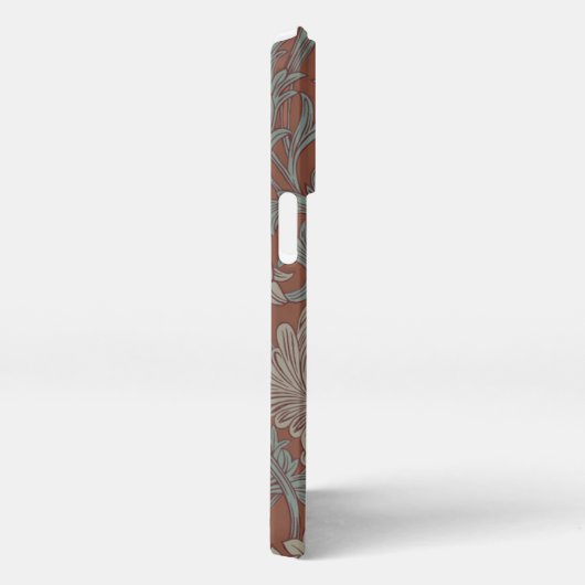 William Morris Chrysanthemum Pattern iPhone Case iPhone Hoesje (Rechterkant)