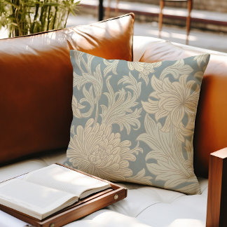 William Morris Chrysanthemum Pattern Kussen