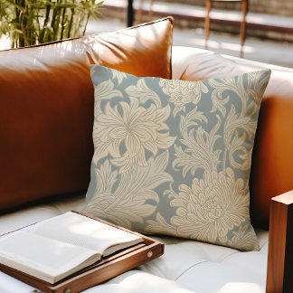 William Morris Chrysanthemum Pattern Kussen
