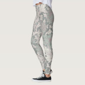 William Morris Chrysanthemum Pattern Leggings (Links)