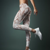 William Morris Chrysanthemum Pattern Leggings