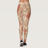 William Morris Chrysanthemum Pattern Leggings (Achterkant)