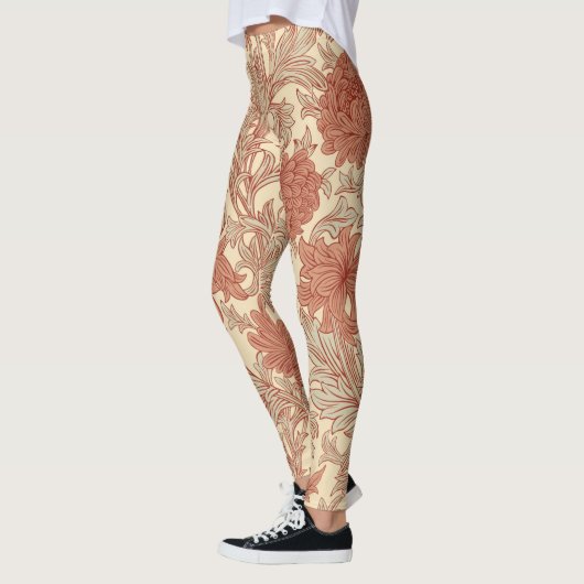 William Morris Chrysanthemum Pattern Leggings (Links)