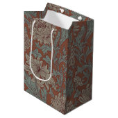 William Morris Chrysanthemum Pattern Medium Gift B Cadeauzakje (Voorkant Gekanteld)