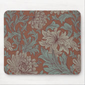 William Morris Chrysanthemum Pattern Muismat (Voorkant)