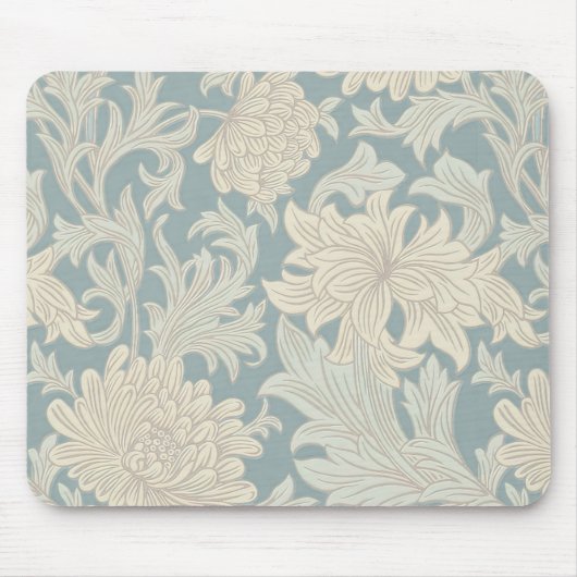 William Morris Chrysanthemum Pattern Muismat (Voorkant)