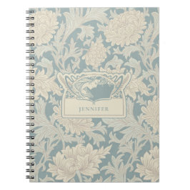 William Morris Chrysanthemum Pattern Notitieboek
