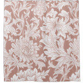 William Morris Chrysanthemum Pattern Shower Curtai Douchegordijn (Voorkant)