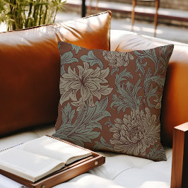 William Morris Chrysanthemum Pattern Sierkussen