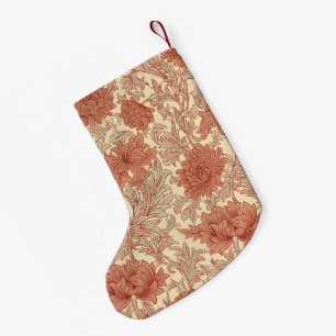 William Morris Chrysanthemum Pattern Small Christm Kleine Kerstsok